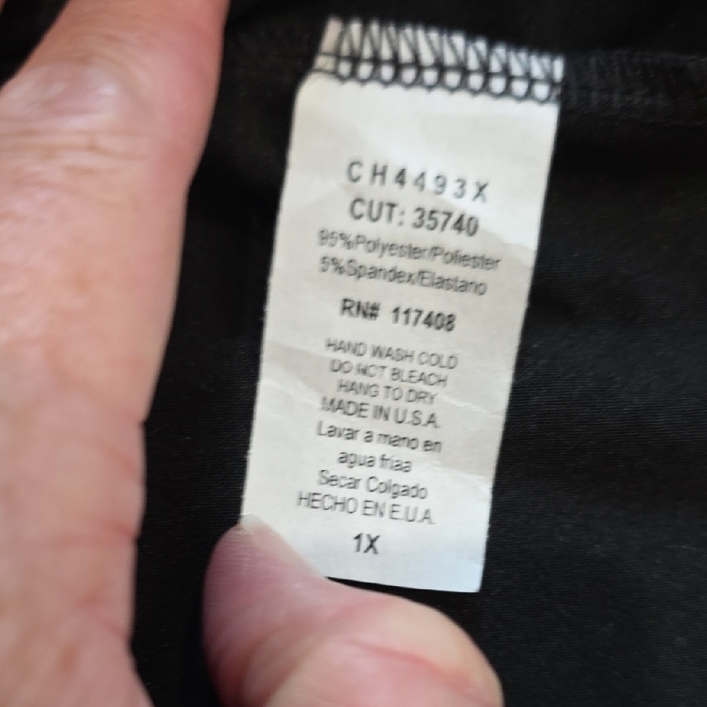 Sky Black A-Line Women's Skirt - Picture 3 of 3